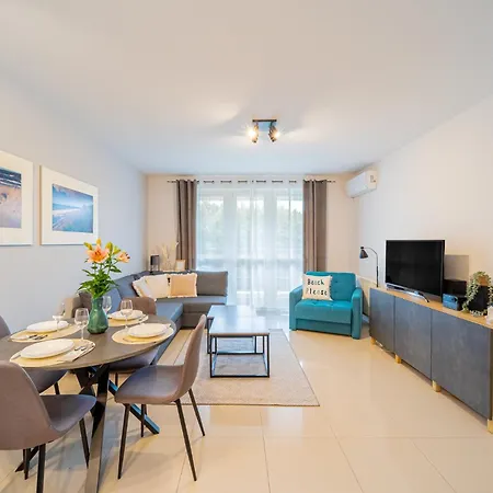 Lulu Apartments - Nomorerain - Apartament 2-Pokojowy Grzybowo - Klimatyzacja, Netflix Esterno foto
